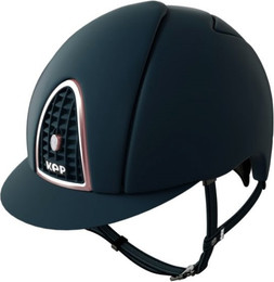 Produktbild von KEP Cromo Textile Reithelm Roségold