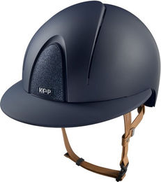 Produktbild von KEP Smart Nova Textile beige Strap Polo Visor Star Reithelm