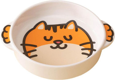 Produktbild von Keramik Katze Hundenapf Cartoon Große Kapazität Doppelohr Zervikale Wirbelsäule Schutz Auslaufsicher Kitten S