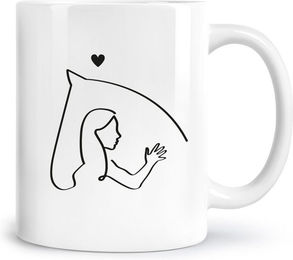 Produktbild von Keramiktasse Sprüche