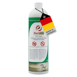 Produktbild von KerbEX grün Insektenabwehrmittel für Pferde ohne Knoblauch - 1 l