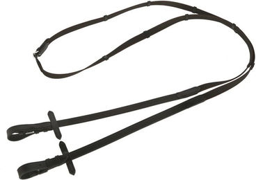 Produktbild von Kerbl Antislip Gummizügel schwarz/braun, Full, 15 mm