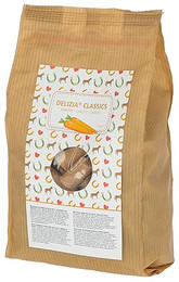 Produktbild von Kerbl Delizia Belohnungswürfel Classic Karotte für Pferde - 1 kg