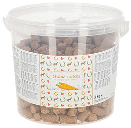 Produktbild von Kerbl Delizia Belohnungswürfel Classic Karotte für Pferde - 3 kg