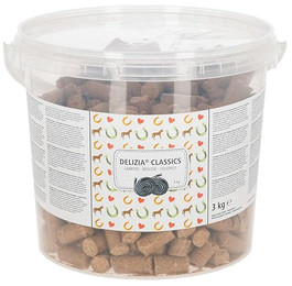 Produktbild von Kerbl Delizia Belohnungswürfel Classic Lakritze für Pferde - 3 kg