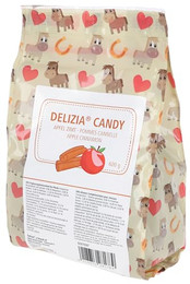 Produktbild von Kerbl Delizia Candy Apfel/Zimt Pferdeleckerlis - 600 g
