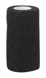 Kerbl EquiLastic selbsthaftende Bandage 7,5 cm schwarz - 450 cm – Bild 1 von 2