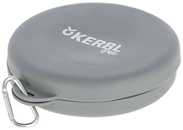 Kerbl Faltbarer Reisenapf, grau - 2 x 300 ml – Bild 1 von 4