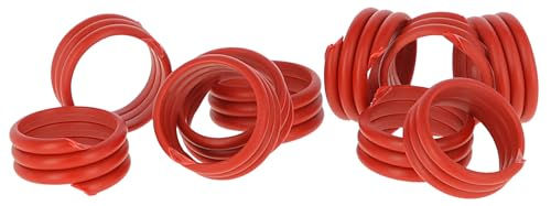 KERBL Farm Sprialringe Kunststoff rot 16 mm - 20er Pack – Bild 1 von 2