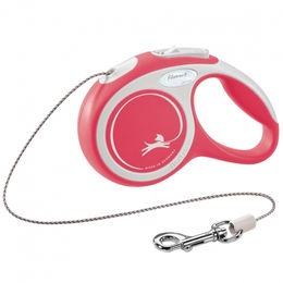 Kerbl Flexileine flexi New Comfort Seil rot 3 m bis 8 kg - 3 m – Bild 1 von 7