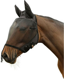 Kerbl Fliegenmaske mit Ohrenschutz und Nüsternkordel – Bild 1 von 4