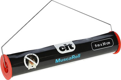 Produktbild von Kerbl Fliegenrolle MuscaRoll mit Metallhalter - 9 m
