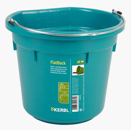 Produktbild von Kerbl Futter- und Wassereimer Flat Back 20 L aquamarin - 20 l