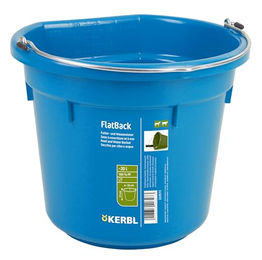 Produktbild von Kerbl Futter- und Wassereimer FlatBack blau - 20 l