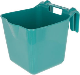 Produktbild von Kerbl Futterspender Futtertrog zum Einhängen aquamarin - 13 l