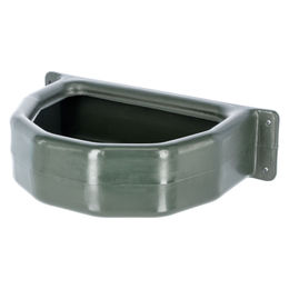 Kerbl Futtertrog Halbrund Kunststoff Grün - 125 ml – Bild 1 von 9
