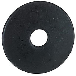 Kerbl Gebissscheiben schwarz 9 cm - 2 x 9 cm – Bild 1 von 2