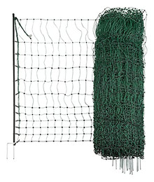 Produktbild von Kerbl Geflügelnetz elektrifizierbar 15 m x 106 cm grün