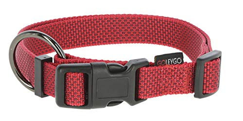 Kerbl GoLeyGo 2.0 Halsband- und Führleine-Set, Rot, Größe M - 1,4 m – Bild 1 von 5