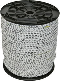 Kerbl Gummi Elektroseil 25m 7mm mit Edelstahlleitern - 25 m – Bild 1 von 2