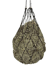 Produktbild von Kerbl Heunetz Heuraufe Beschäftigungsnetz Heusack Futternetz 10x10 cm Schwarz