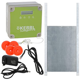 Produktbild von Kerbl Hobbyfarming Automatische Schiebetür für Hühnerställe