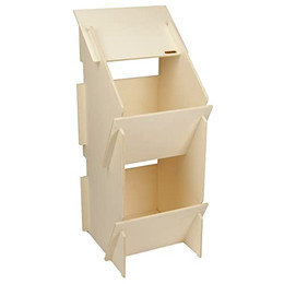 Produktbild von Kerbl Hühner Legenest aus Holz für 10 Hühner