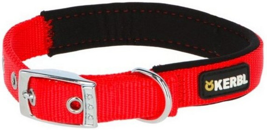 Produktbild von Kerbl Hunde-Halsband Miami Plus 45-53 cm rot