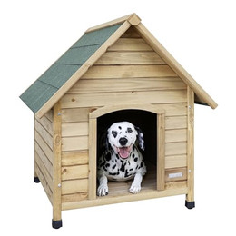 Produktbild von Kerbl Hundehütte 85x73x80 cm mit Bitumenüberdachung