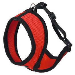Produktbild von Kerbl Katzengeschirr Active mit Leine rot 28 cm Halsumfang - 1 Stk.