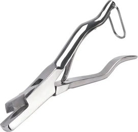 Produktbild von Kerbl Kerbzange aus Edelstahl mit dachförmigem Schnitt