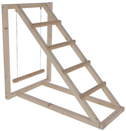 KERBL Kletterturm mit Schaukel für Hühner – Bild 1 von 6