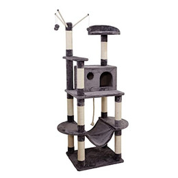 Produktbild von Kerbl Kratzbaum Matteo grau