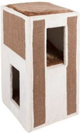 Produktbild von Kerbl Kratztonne Galina 40x40x78 cm weiß - 1 Stk.