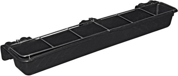 Produktbild von Kerbl Langfuttertrog mit Fressgitter 8 L - 8 l
