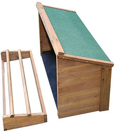 Produktbild von Kerbl Legenest Fortuna Anbau mit Sitzstangen aus Holz