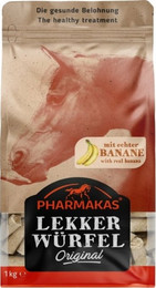 Produktbild von Kerbl Lekkerwürfel Bananen - 1 kg