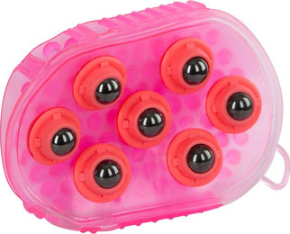 Produktbild von Kerbl Magnet-Massagestriegel rosa