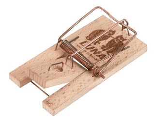 Produktbild von Kerbl Mausefalle Luna mit Holzauslöser