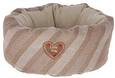 Produktbild von Kerbl Maxi-Pet Welpenbett Love You beige 40x20 cm