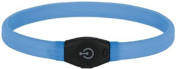 Produktbild von Kerbl Maxi Safe LED-Halsband für Langhaarhunde blau - 1 Stk.