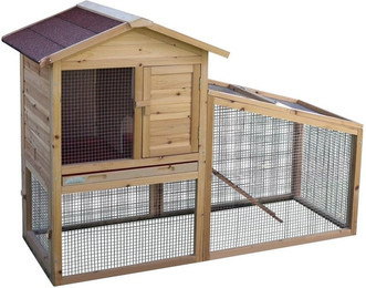 Produktbild von Kerbl Nagerhaus Freetime Natur mit Auslauf