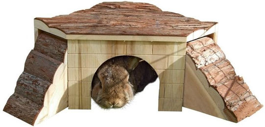 Kerbl Nagerhaus mit zwei Rampen Natur - 1 Stk. – Bild 1 von 5