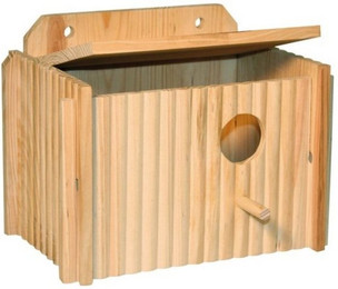 Produktbild von Kerbl Nistkasten für Sittiche 21 x 13 x 13 cm - 1 Stk.