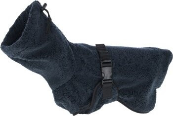Produktbild von Kerbl Pet Bademantel für Hunde, blau, L