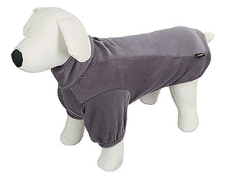 Produktbild von Kerbl Pet Fleecemantel Bern Größe XS 30 cm grau