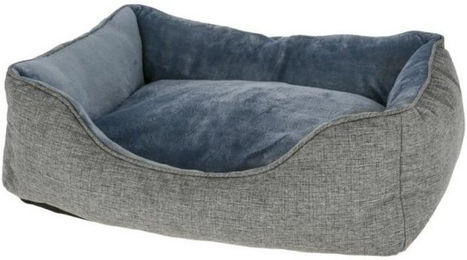 Produktbild von Kerbl Pet Kuschelbett Marie grau 78x58 cm