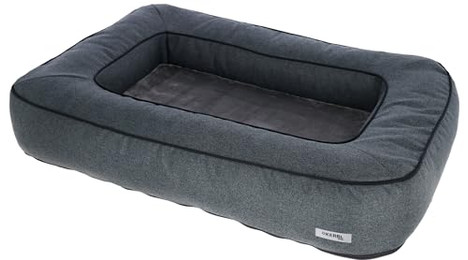 Produktbild von Kerbl Pet Kuschelbett Platin Ortho 1,17 m, 80 cm, 18 cm