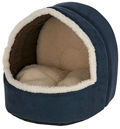 Produktbild von Kerbl Pet Kuschelhöhle Angi blau 35x33x32 cm