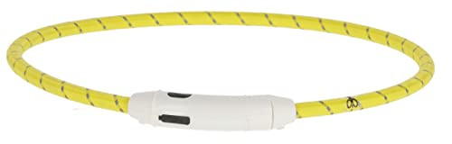 Produktbild von Kerbl Pet Maxi Safe LED-Halsband Nylon 65 cm gelb